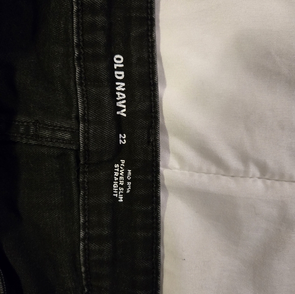 Old Navy Black Denim size 22 used - Picture 1 of 2